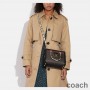 Coach Grace Carryall İmzalı Kanvas ve Yılan Derisi Haki/Bordo