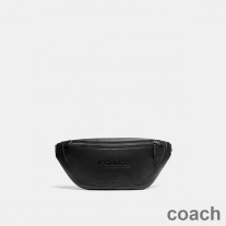 Coach League Gürteltasche aus Kalbsleder Schwarz