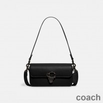 Coach Studio Baguette Taske i Glovetaned læder Sort