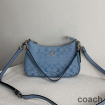 Torba na ramię Coach Teri w kolorze Signature Chambray Blue