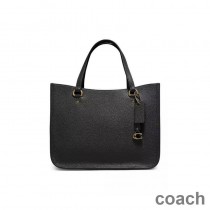 Torba podróżna Coach Tyler Carryall 28 w kolorze Pebble Leather Black