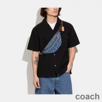 Τσάντα Ζώνης Coach Charter 7 σε Signature Denim Navy Blue